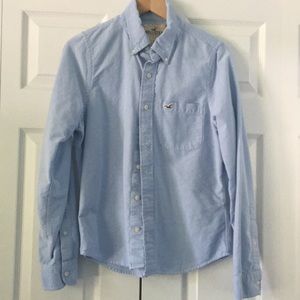 Hollister Blue oxford shirt
